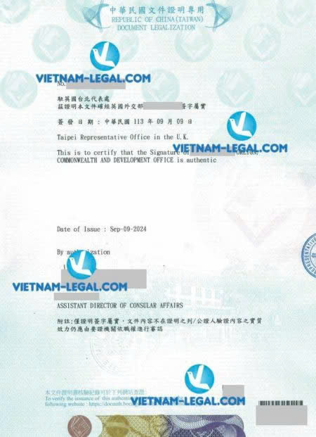 UK Đài Loan