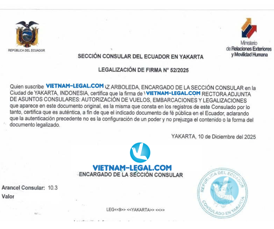 CFS VN dùng tại Ecuador 10 12