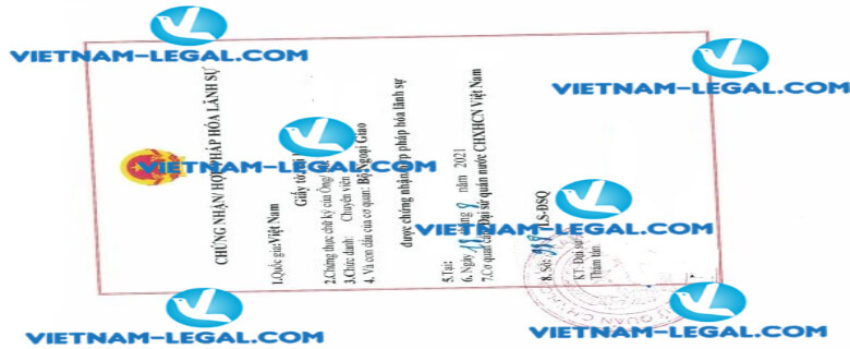 Result of Divorce Certificate issued in Poland for use in Vietnam on 18 08 2021