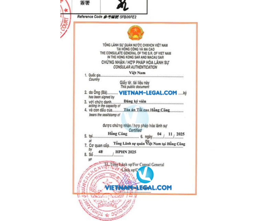 Đăng ký kinh doanh HK dùng tại VN