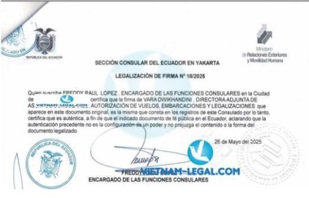 CFS VN dùng tại Ecuador