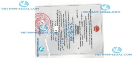 Legalization Result of Chinese Practicing Certificate for use in Vietnam August 2019