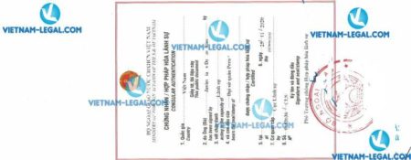 Legalization Result of Company Document in Peru No 636 for use in Vietnam on 25 11 2020