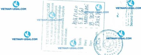 Legalization Result of Exporter Registry Form in Vietnam use in Turkey on 19 06 2020