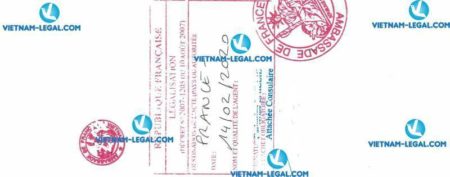 Legalization Result of Judicial Records No 2 issued in Vietnam for use in France 14 02 2019
