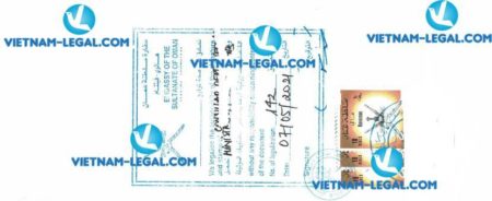 Result of GMP Certificate issued in Vietnam for use in Oman on 07 05 2021