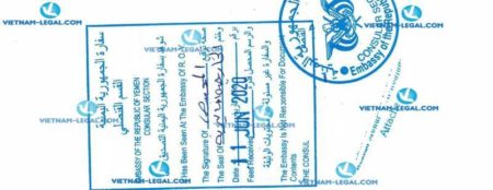 Legalization Result of Commercial Invoice in Vietnam for use in Yemen on 11 06 2020