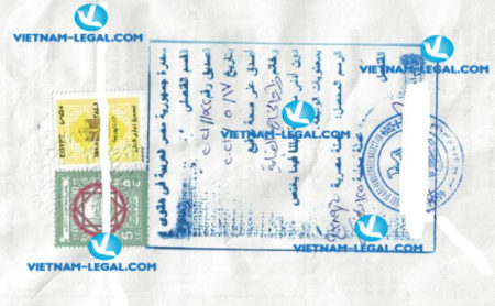 Result of CO issued in Vietnam for use in Egypt on 19 5 2021
