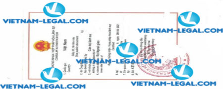 Result of Master Degree issued in UK for use in Vietnam on 09 08 2021
