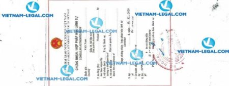 Result of University Degree issued in India for use in Vietnam No 314 on 15 12 2020