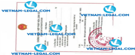 Result of Working Experience Confirmation no 466 issued in Australia for use in Vietnam on 17 08 2021