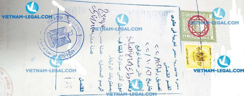 Result of Certificate of Origin in Vietnam for use in Egypt on 26 10 2020