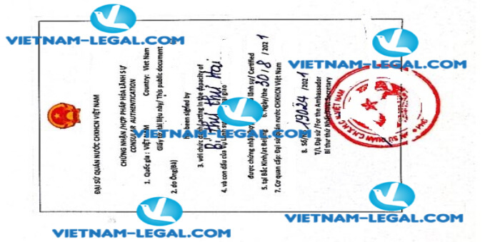 Result of Civil Mediation issued in China for use in Vietnam on 30 08 2021